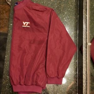 Virginia Tech Pullover Windbreaker Crew neck